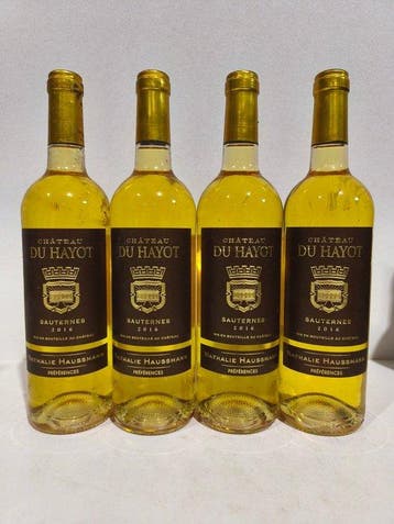 2016 Sauternes Château du Hayot, Nathalie Haussmann, Nieuw