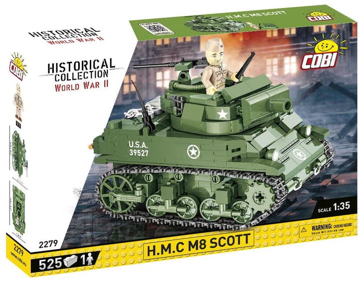 COBI 2279 HMC M8 Scott (Leger bouwsets, Modelbouwsets), Kinderen en Baby's, Speelgoed | Bouwstenen, Nieuw, Verzenden