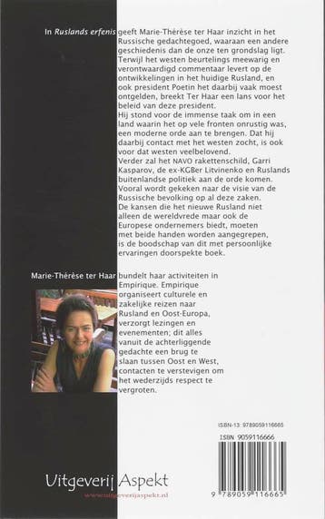 Ruslands erfdeel 9789059116665 Marie-Therese ter Haar, Verzenden, Gelezen, Marie-Therese ter Haar