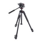 Manfrotto MK190X3-2W Alu Kit Incl. MH-XPRO2W videokop, Nieuw, 150 tot 175 cm, Met balhoofd, Ophalen of Verzenden