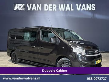 Fiat Talento | 2.0 MultiJet 146pk L2H1 Dubbele Cabine Euro6, Gebruikt, Euro 6, Zwart, Onderhoudsboekje