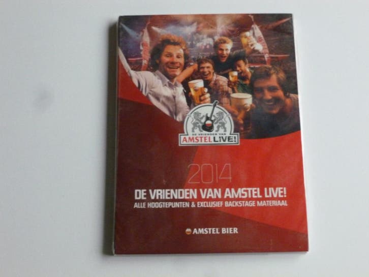 De Vrienden van Amstel Live! - 2014 (DVD) Nieuw, Cd's en Dvd's, Dvd's | Muziek en Concerten, Ophalen of Verzenden
