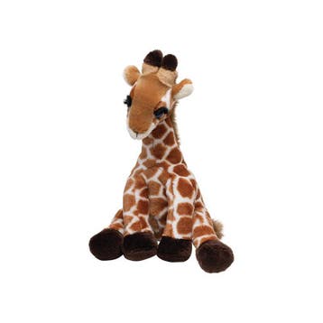 Pluche giraffe knuffel - 30 cm - wild dier - speelgoed, Verzenden, Nieuw