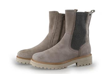 No Stress Chelsea boots in maat 38 Beige, Kleding | Dames, Verzenden, Beige, Overige typen, Zo goed als nieuw