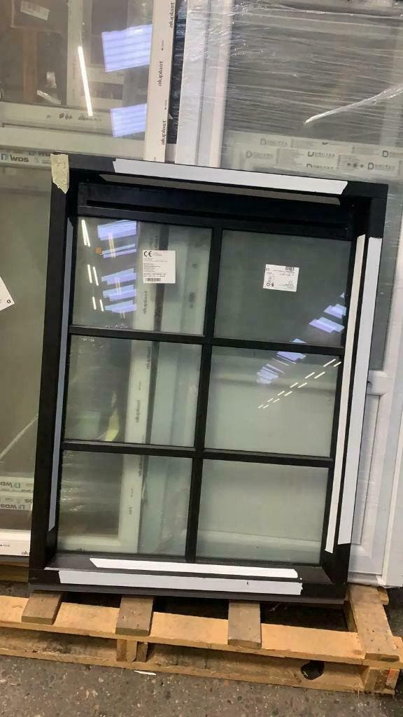 Kunststof kozijnen gebruikt draaikiepraam raamkozijn outlet, Doe-het-zelf en Verbouw, Kozijnen en Schuifpuien, Raamkozijn, Gebruikt