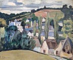 Marc-Raymond Delamorinière (1904-?) - Village au creux des