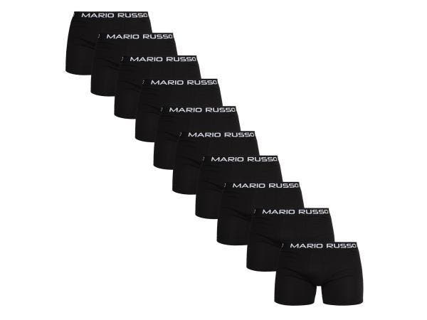 Veiling - Mario Russo 10-Pack Basic Boxers Zwart - XXL, Kleding | Heren, Ondergoed