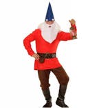 Dwerg kostuum compleet rood Warbo, Kleding | Heren, Carnavalskleding en Feestkleding, Ophalen of Verzenden, Nieuw