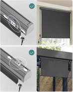Rolgordijn - screen - verticale zonwerking - 140x250 cm, Verzenden, Nieuw