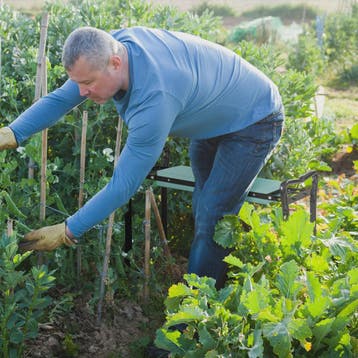 Opvouwbare Tuinstoel en Knieler met Comfortabel EVA Kussen -, Verzenden, Nieuw
