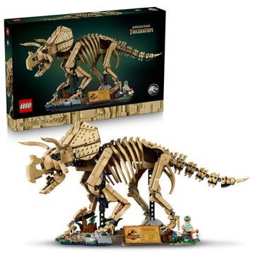 LEGO Jurassic World - Dinosaurusfossielen Triceratops 77985, Ophalen of Verzenden, Nieuw