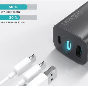 Universele adapter - UPR65 USB-C PD Charger - Lader, Ophalen of Verzenden, Nieuw