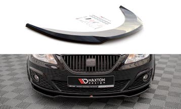 Voorspoiler V.2 Seat Exeo Maxton Glans Zwart, Auto-onderdelen, Ophalen of Verzenden, Nieuw