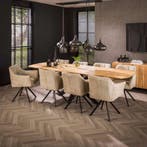 Fraaai Jami uitschuifbare eettafel 175-275 cm - acacia, Ophalen of Verzenden, Nieuw