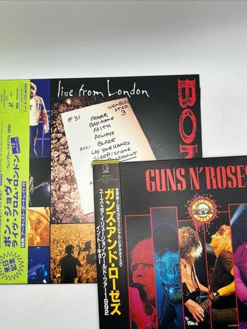 Bon Jovi / Guns N Roses - Live From London / Use Your, Nieuw in verpakking