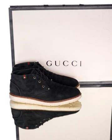 Gucci - Enkellaarsjes - Maat: EU 43, Nieuw