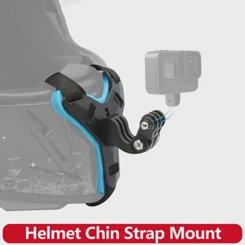 Motorhelm Kinband Mount voor Actiecamera's - GoPro, DJI, Ins, Verzenden, Nieuw