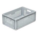 Stapelbak, plastic doos, magazijnbak, kratten 60x40x22cm, Doe-het-zelf en Verbouw, 40 tot 60 cm, Verzenden, 50 tot 75 cm, Nieuw