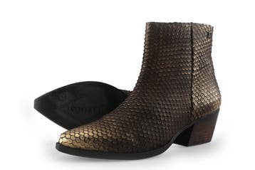 Lazamani Biker boots in maat 40 Goud, Kleding | Dames, Schoenen, Overige kleuren, Verzenden, Overige typen, Lazamani