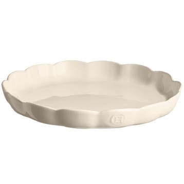Emile Henry Madeleine Taartvorm Rond Argile Ø31cm, Verzenden, Nieuw
