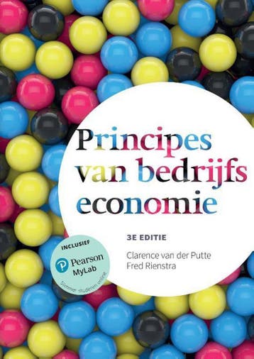 9789043033930 Principes van bedrijfseconomie | Tweedehands, Boeken, Verzenden, Zo goed als nieuw, Clarence van der Putte