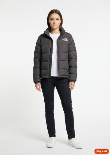 The North Face Pufferjassen Dames maat M Grijs Vintage, Ophalen of Verzenden, Nieuw