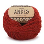 DROPS Andes Uni Colour - 3946 rood - Wol Garen, Ophalen of Verzenden, Nieuw