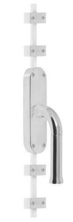 Kruk-Espagnolet NOUR KO-EV101 rechts rvs gepolijst, Verzenden, Nieuw