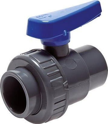 PVC 2-weg Kogelkraan Enkele Wartel 110 mm Sok EPDM, Verzenden, Nieuw