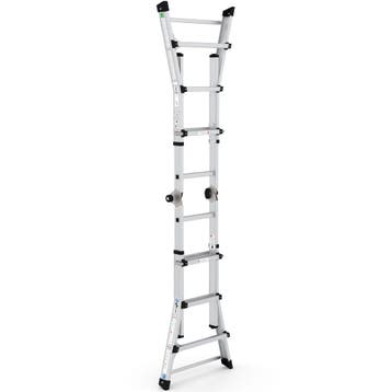 Aanbieding: Vouwladder Wixor 4x3 sporten, Nieuw