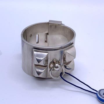 Hermès - Armband - Collier de Chien Zilver, Nieuw