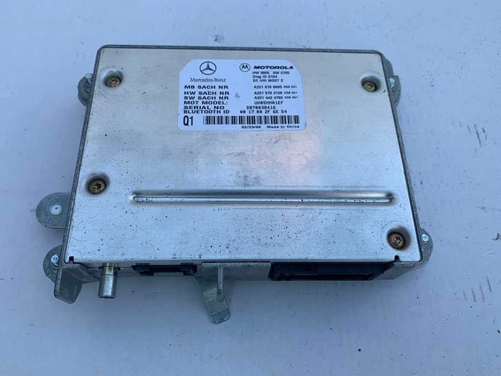 S600L Control Unit Telefon Bluetooth Interface A2218708685, Auto-onderdelen, Elektronica en Kabels, Gebruikt, Mercedes-Benz