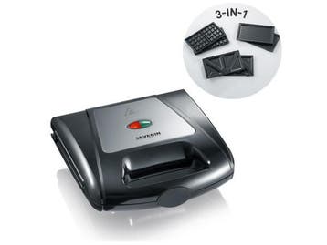 Veiling - SEVERIN 3-in-1 sandwichmaker broodrooster, Gebruikt