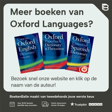 Compact Oxf English Dict Uni & College - Oxford Languages, Verzenden, Gelezen, Oxford Languages