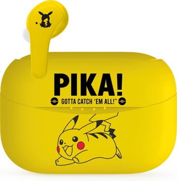 Pokémon Pikachu - TWS earpods - oplaadcase - touch control -, Audio, Tv en Foto, Koptelefoons, Verzenden, Nieuw