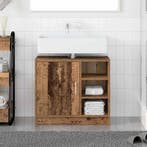 vidaXL Badkamerkast met plank Oud Hout 63 x 29 x 55 cm, Verzenden, Nieuw