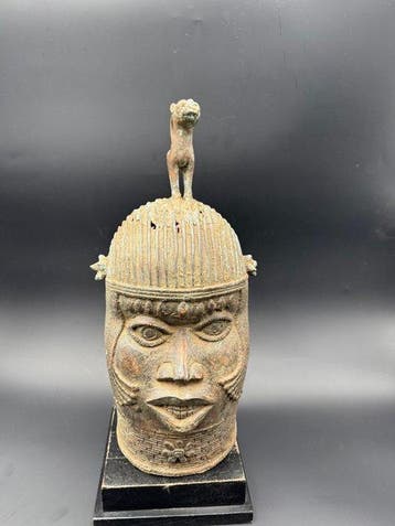 Prachtige grote kop. - Yoruba - Nigeria (Zonder