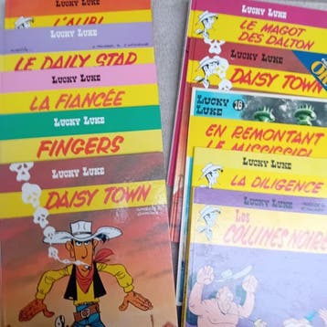 Lucky Luke - 10x C - 10 Album - Eerste druk/herdruk -, Nieuw