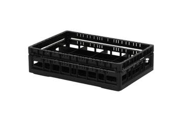 Vaatwaskorf Clixrack 600 x 400 mm zwart - glashoogte max., Ophalen of Verzenden, Nieuw