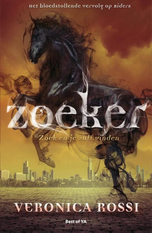 Zoeker / Riders / 2 9789000345632 Veronica Rossi, Boeken, Kinderboeken | Jeugd | 13 jaar en ouder, Zo goed als nieuw, Verzenden