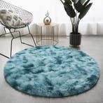 Rond Tapijt - Pluche stof vloerkleed met haarlengte 4.5cm, Verzenden, Nieuw, Rond