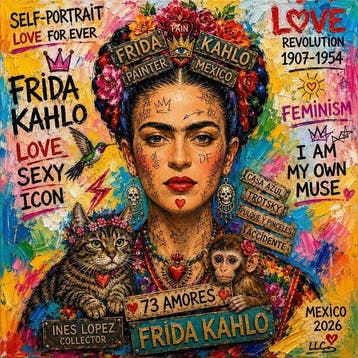 Ines Lopez&Yolanda lopez - Frida Kahlo: Love Revolution