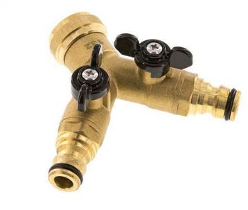 Messing Tuinslang Verdeler G 3/4 inch Binnendraad, Verzenden, Nieuw