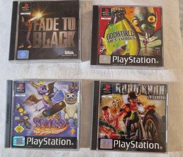 Sony - Playstation 1 (PS1) - Fade to Black + Oddworld:Abes, Nieuw