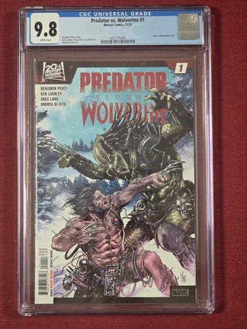 Predator vs Wolverine #1 - 1 Graded comic - Eerste druk -, Nieuw