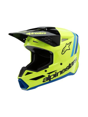 Alpinestars 2027 Supertech M3 Radium Jeugd Crosshelm Fluor G, Ophalen of Verzenden, Nieuw