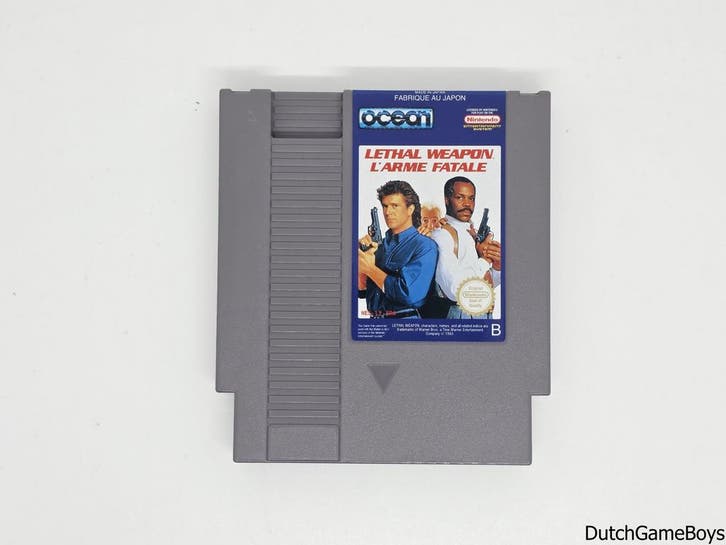 Nintendo Nes – Lethal Weapon / LArme Fatale - FRA, Spelcomputers en Games, Games | Nintendo NES, Gebruikt, Verzenden