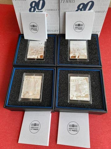 Frankrijk. 10 Euro 2026 80 ans de lEquipe (4 coins) Proof