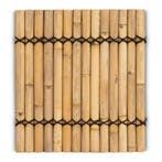 Bamboe schutting halfrond - 90 x 100 cm - Naturel - Eviro Ba, Tuin en Terras, Verzenden, Nieuw