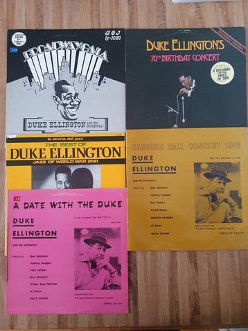 Duke Ellington - Live at the Club Zanzibar; Carnegie Hall, Nieuw in verpakking